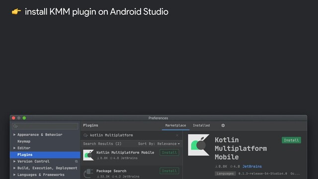 @cafonsomota
 install KMM plugin on Android Studio
