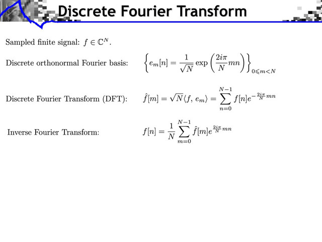Discrete Fourier Transform
