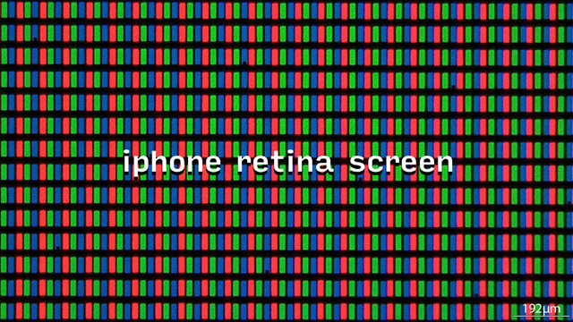iphone retina screen
