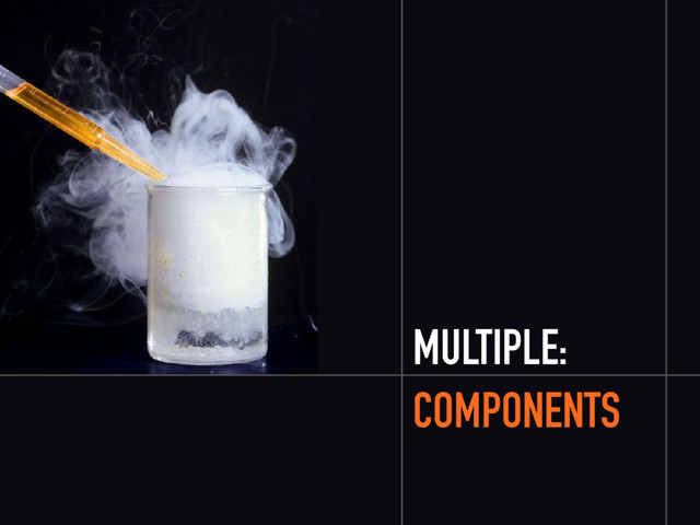 MULTIPLE:
COMPONENTS
