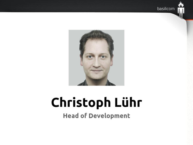 Christoph Lühr
Head of Development
