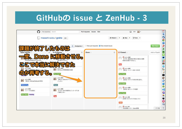 GitHub issue ZenHub - 3
