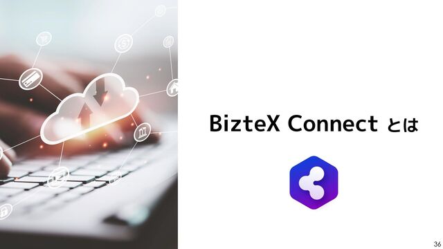 36
3
システム間を連携する他の手法と比べ、簡単かつ安価に実装もでき
APIの保守不要なので自社で運用しやすいサービスです
BizteX Connectのメリット
連携シナリオを
簡単に構築
個別開発に比べて
安価に導入
外部APIの
保守が不要
1 2 3
カンタン 低コスト 保守不要
