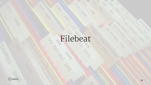 Filebeat
29
