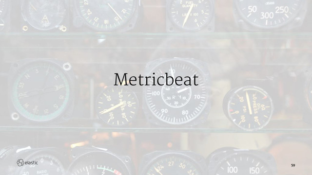Metricbeat
59
