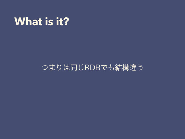What is it?
ͭ·Γ͸ಉ͡3%#Ͱ΋݁ߏҧ͏
