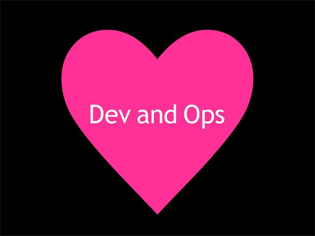 Dev and Ops
