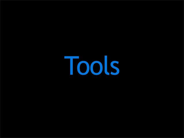 Tools
