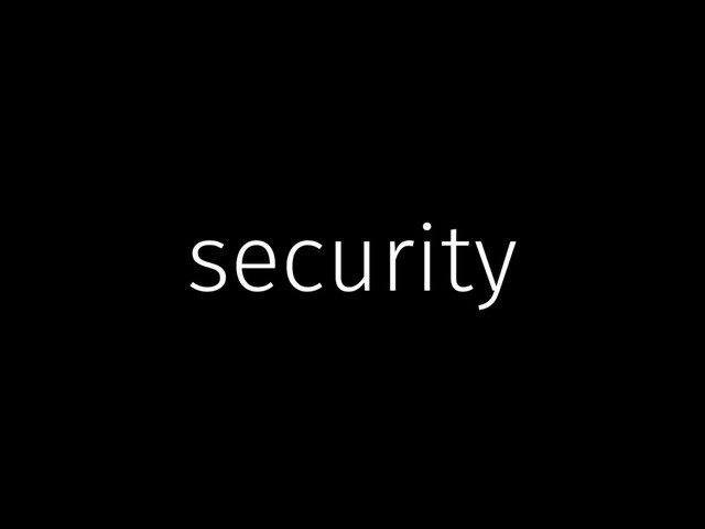 security
