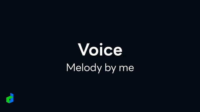 มี
user
กี ่
คนแ
ล้
ว, 1505636 (22/07/21)
Voice
Melody by me
