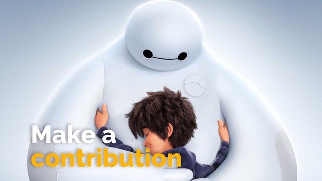 Make a
contribution
