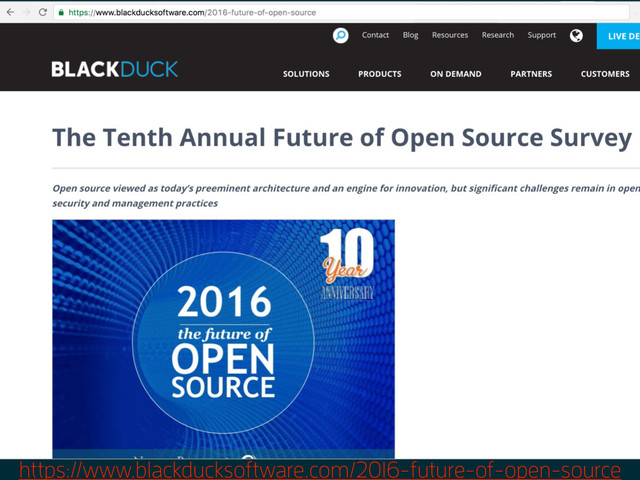 https://www.blackducksoftware.com/2016-future-of-open-source
