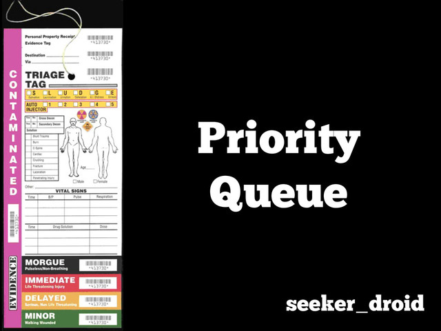 Priority
Queue
seeker_droid
