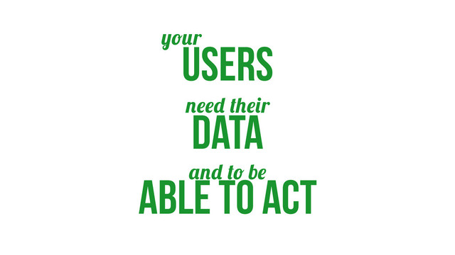 data r
able to act
b
r
users
