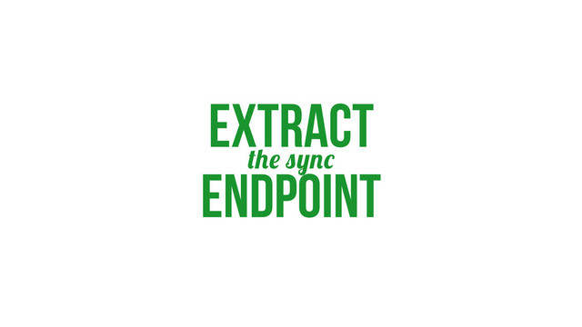 endpoint
extract
