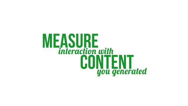 r w
measure
content
r
