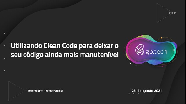 Ilustração de Preview da palestra Utilizando Clean Code para deixar seu código ainda mais manutenível - TDC Transformation - Grupo Boticário