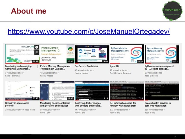 About me
3
https://www.youtube.com/c/JoseManuelOrtegadev/
