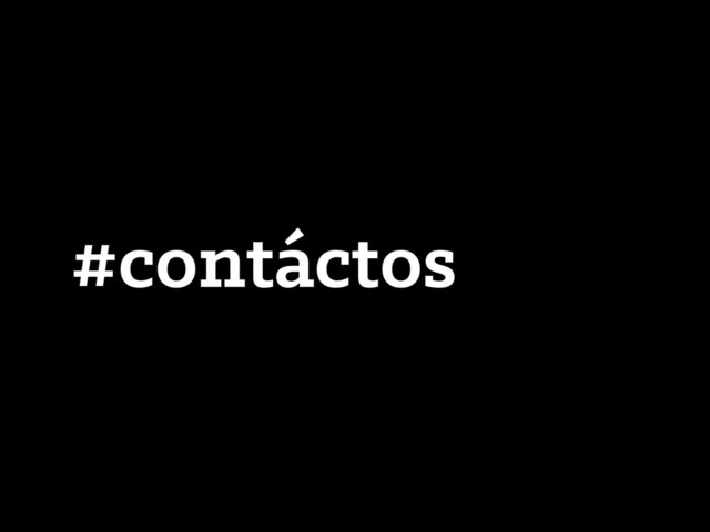 #contáctos
