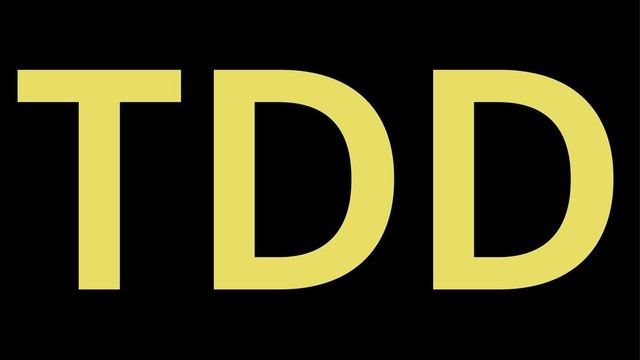 TDD
