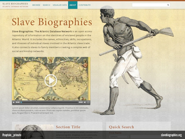 slavebiographies.org
@captain_primate
