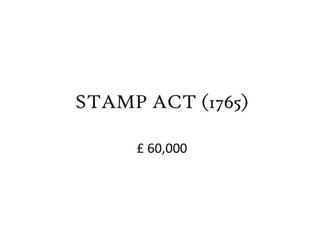 STAMP ACT (1765)
£ 60,000
