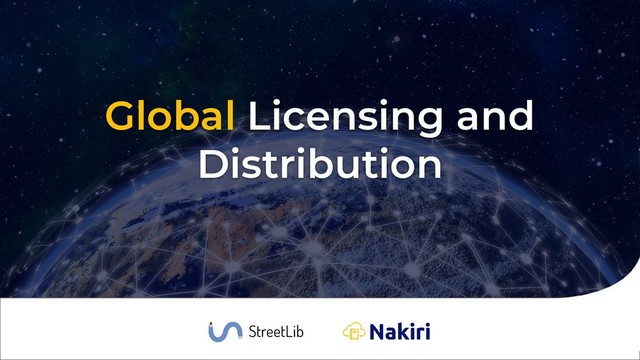 Global Licensing and
Distribution
StreetLib
