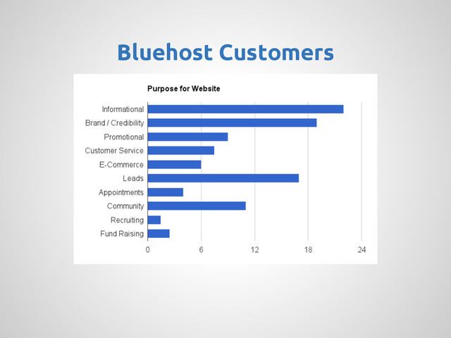 Bluehost Customers
