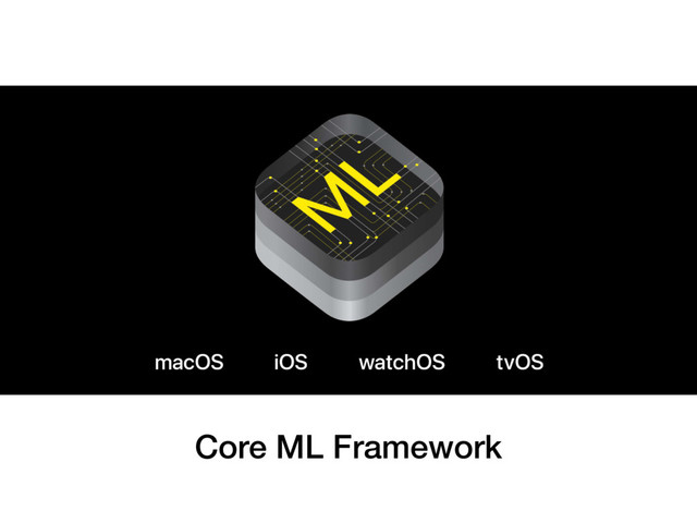 Core ML Framework
