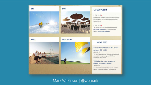 Mark Wilkinson | @wpmark
