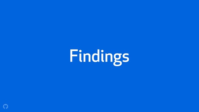 Findings
