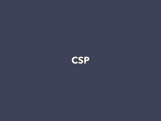 CSP
