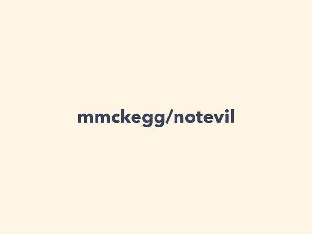 mmckegg/notevil
