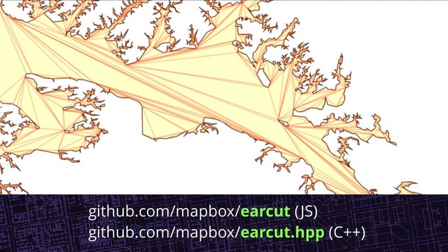 github.com/mapbox/earcut (JS)
github.com/mapbox/earcut.hpp (C++)

