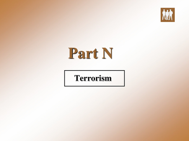 Part N
Terrorism
