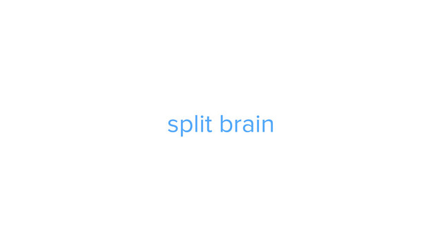 ADS
split brain
