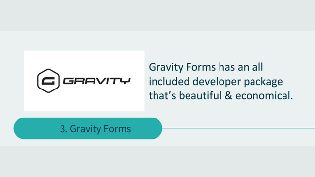 3. Gravity Forms
