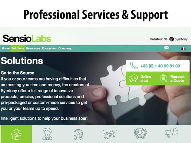 Professional Services & Support
