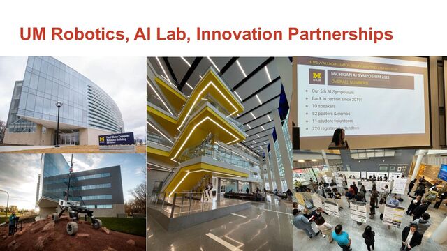 UM Robotics, AI Lab, Innovation Partnerships
