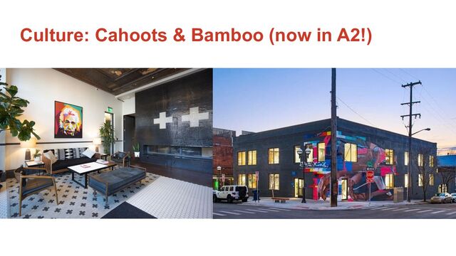 Culture: Cahoots & Bamboo (now in A2!)
