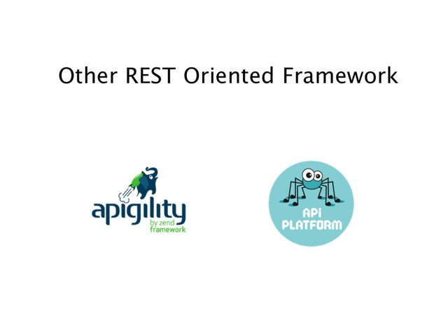 Other REST Oriented Framework
