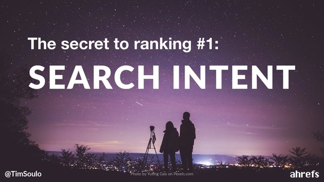 The secret to ranking #1:
