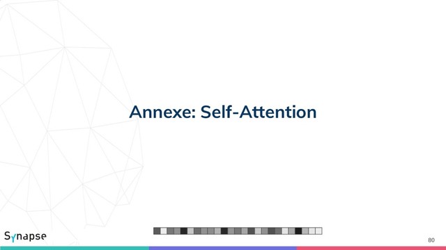 80
Annexe: Self-Attention
