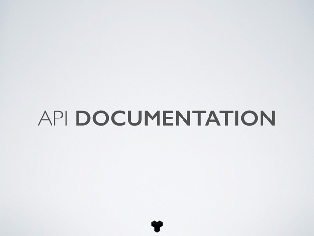 API DOCUMENTATION
