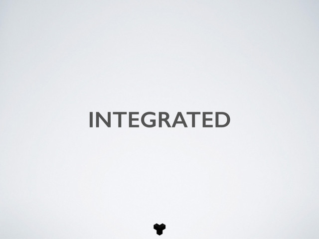 INTEGRATED
