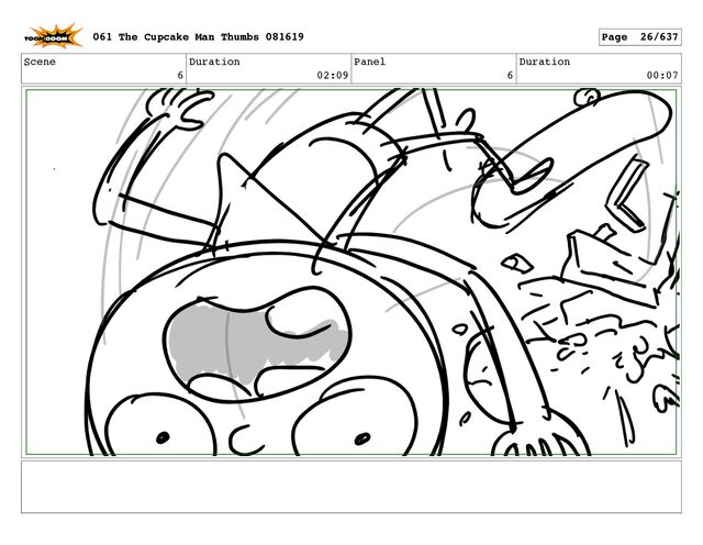 Scene
6
Duration
02:09
Panel
6
Duration
00:07
061 The Cupcake Man Thumbs 081619 Page 26/637
