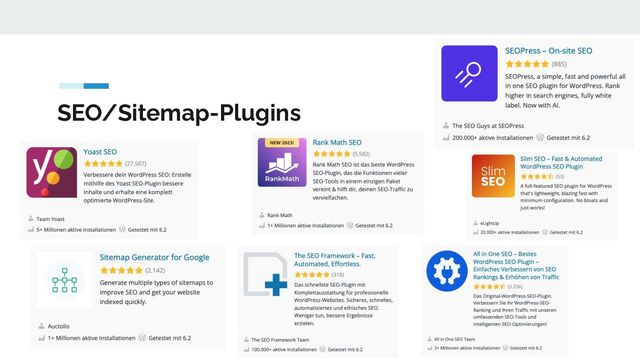 SEO/Sitemap-Plugins
