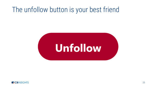 25
The unfollow button is your best friend
