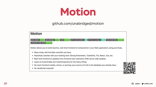 palkan_tula
palkan
Motion
57
github.com/unabridged/motion
