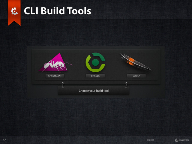 © 2014
CLI Build Tools
10
